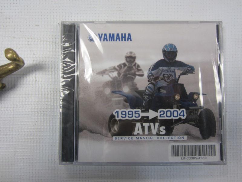 Yamaha atv service manual collection 1995-2004 cd new