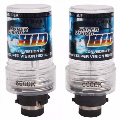 D2c 6000k 35w double-barrelled hid xenon car light bulbs (pair)  sku: 12003714
