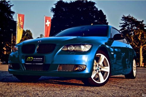 100ft x 60" blue chrome vinyl car wrap diy sheet roll film adhesive decal