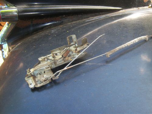 1959 cadillac  passanger side door latch mechanism working with linkages