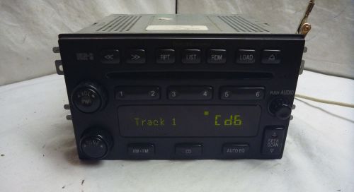 01-06 hyundai santa fe radio 6 disc cd player 96120-3e001 ns7013
