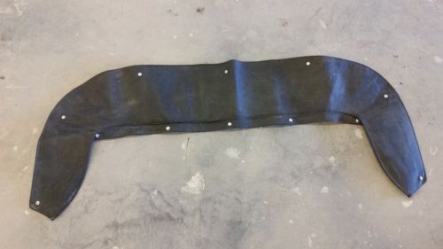 Oem mercedes 190sl w121 top boot cover convertible black leather!!