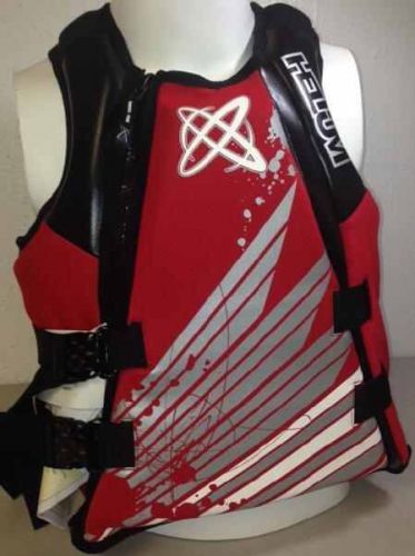Helium amp neoprene lifejacket vest waterski wakeboard boating mens small