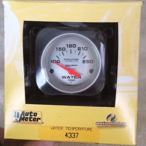 Sell Auto Meter 4337 UltraLite Electric Water Temperature Gauge 2 1/16