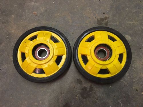 Two (2) ski-doo xp idler wheels