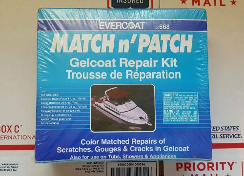 Evercoat match n patch gelcoat repair kit sealed 100668