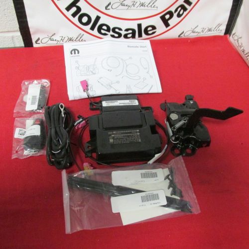 Dodge ram 3500 4500 5500 remote start kit new oem mopar