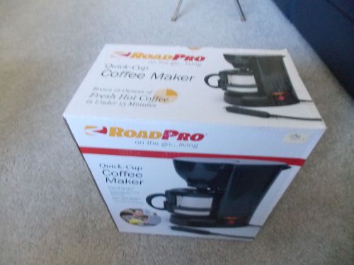 New road pro rpsc-784 12v quick cup coffee maker