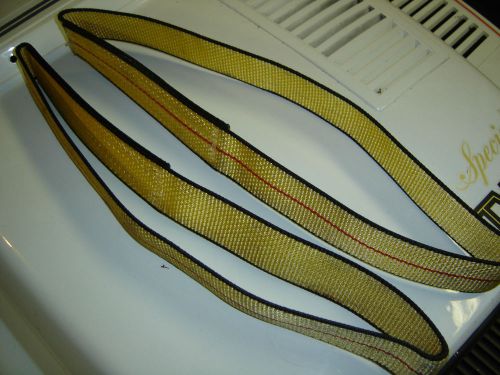 Shock limiter straps