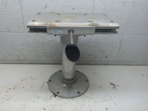 14.75" tall garelick like springfield fixed height boat seat pedestal w/ swivel
