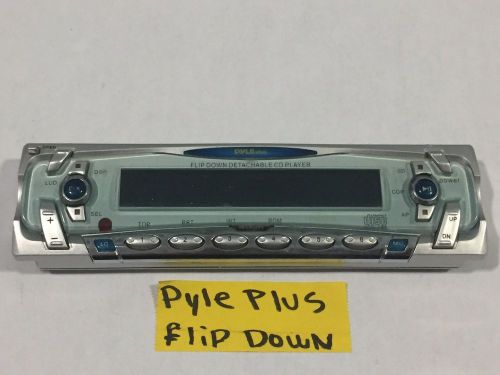 Pyle plus  radio cd  faceplate only  unknown  model   tested good guaranteed