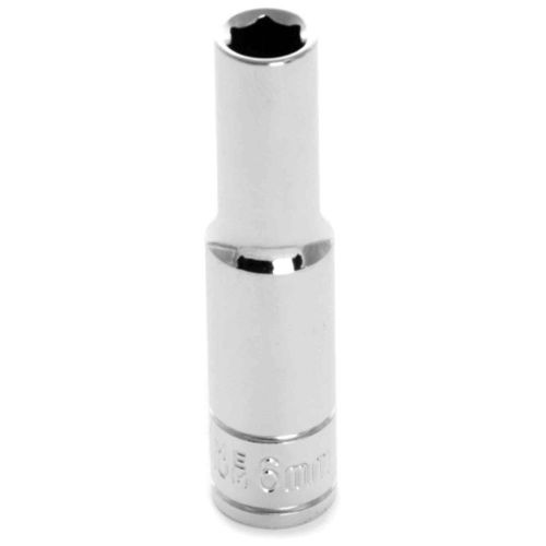 Performance tool w36406 socket socket-1/4'' dr 6pt deep 6mm