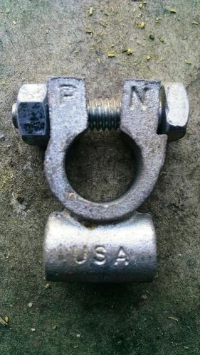 Battery terminials positive or negative split barrel