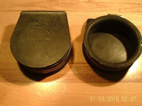 Transom mount salisbury exhaust gard - new