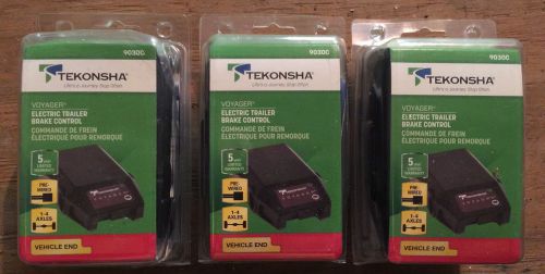 X3 lot - tekonsha 9030c voyager electric trailer brake control