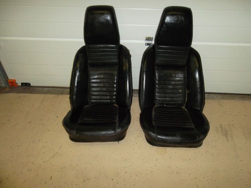 1969 triumph tr6 seats rare folding head rests