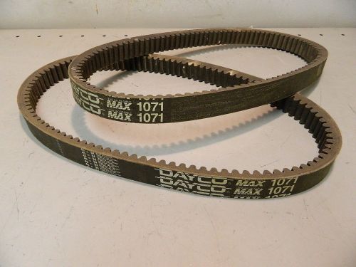 Vintage alouette john deere drive belt dayco max 1071