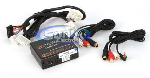 Isimple isni532 dual auxiliary audio input interface w/harness for 07-09 nissan