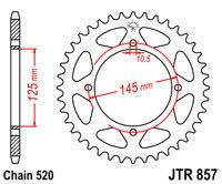 Jt rear sprocket fits yamaha xt 550 xt550 1982-1983 42t