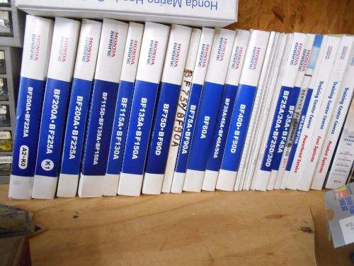 Honda marine service manuals
