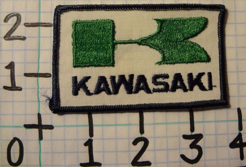 Vintage kawasaki motorcycle patch from the 70's 015