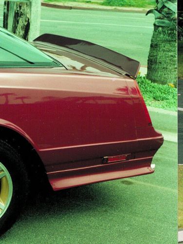 1981-1988 monte carlo rear trunk spoiler!