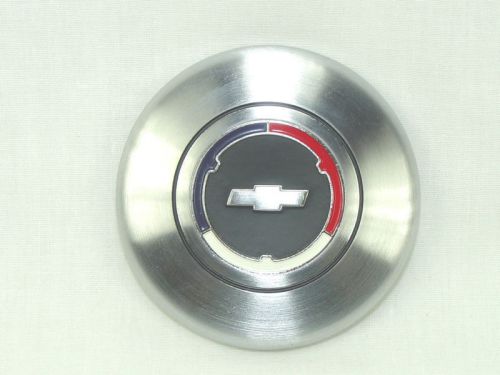 1967-69 camaro or impala wood grain steering wheel horn cap show quality