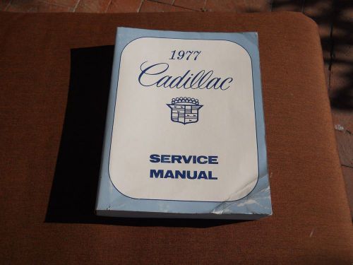 1977 cadillac service manual