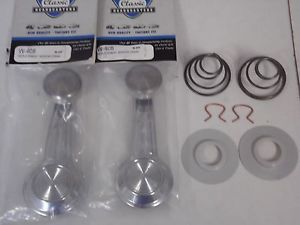1967-1981 camaro clear replacement window crank handle kit, 8 pieces