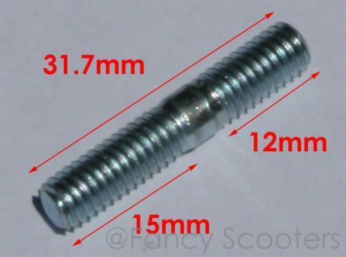 Gas scooter muffler to engine mounting bolt  m6 x32mm