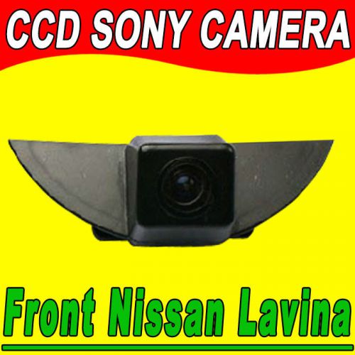 Top quality for car camera nissan logo front/pal/ntsc/no guide line tiida lavina