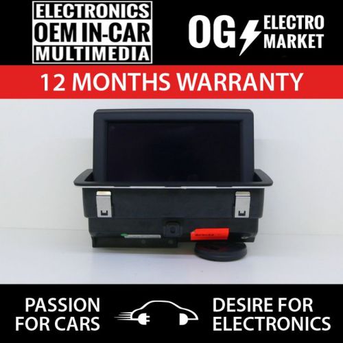 Audi a1 8x central info display navi gps tft lcd cid rmc 6ps 09s 8x0.857.273.b
