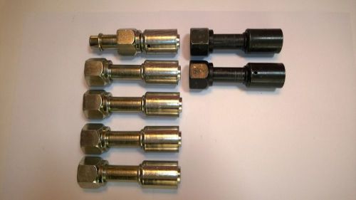 A/c hose fitting steel #10 female step to #12 reduced dia hose lot405499r