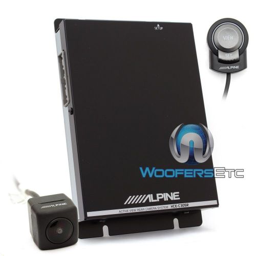 Alpine hce-c305r active panorama view rear camera w/ 4 different viewing modes