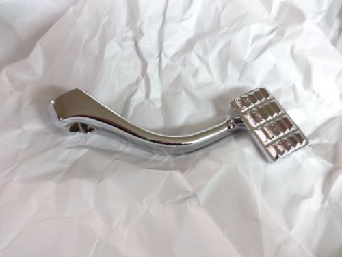 Harley sportster  1977 1978 1979   rear brake pedal chrome