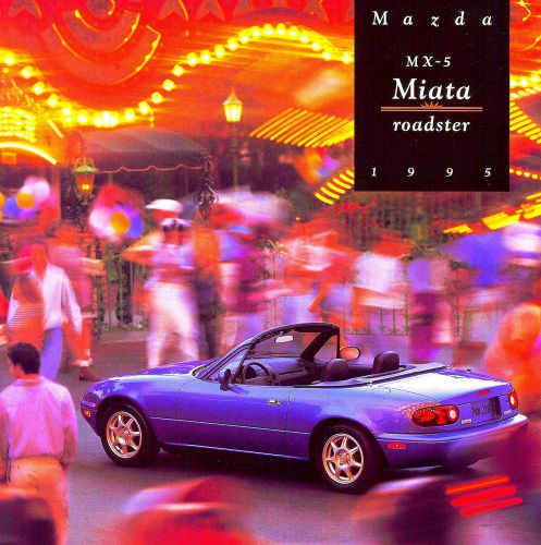 1995 mazda miata mx-5 roadster brochure -new-mazda miata mx5 roadster--miata