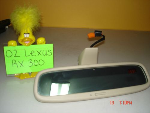 99 00 01 02 03 lexus rx300 rear view mirror