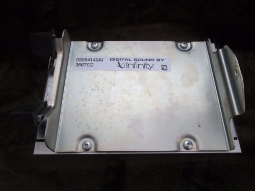 Chrysler, dodge, jeep, ram infinity amplifier - 05064140ai - tested
