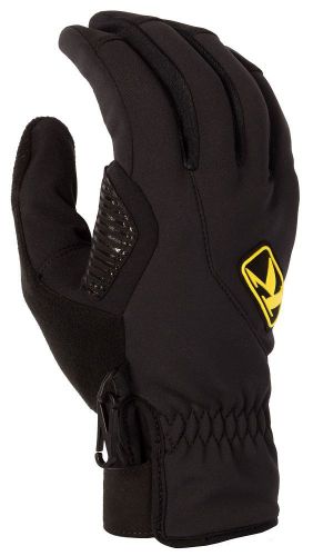 Klim 2016 inversion snow snowmobile gloves (pair) black adult size xs