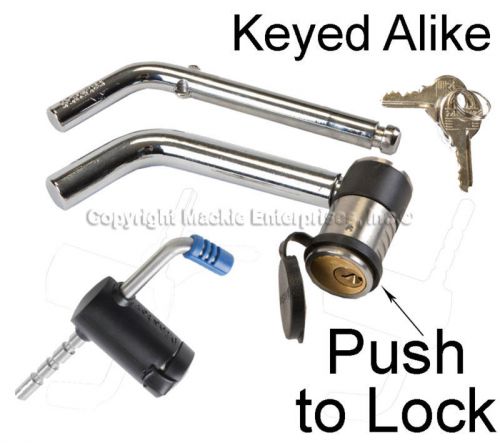 Receiver / latch lock - keyed alike trailer locks #2848