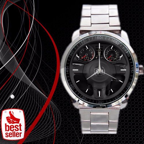 Hot new rare 2013 volkswagen golf 4 door hb auto pzev steering wheel wristwatch