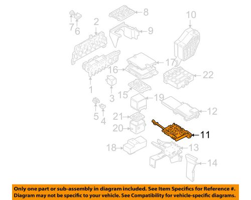 Vw volkswagen oem 02-05 jetta electrical-fuse &amp; relay box 1j0937617d