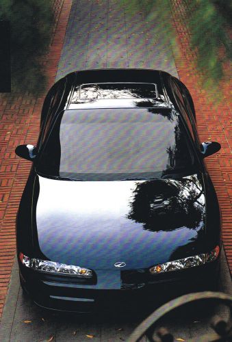 1998 oldsmobile intrigue brochure / catalog with color chart