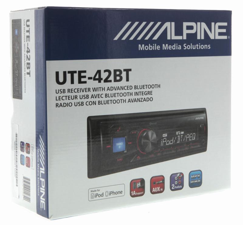New alpine ute-42bt +3yr waranty car stereo digital media player receiver radio