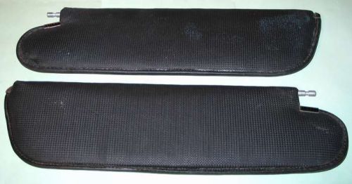 1968 - 1969 buick skylark gs special black sunvisors 7769010