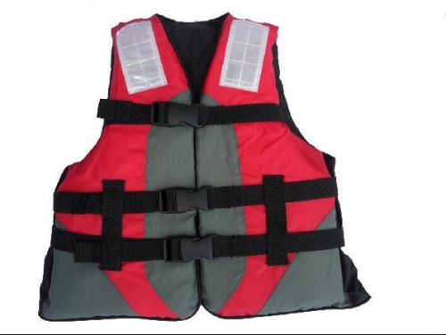 Lqx025  children's swimming&amp;survival suit/multi-pocket life-saving red vest