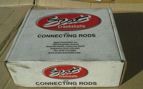 Small block chevrolet scat h-beam connecting rods new 6600020