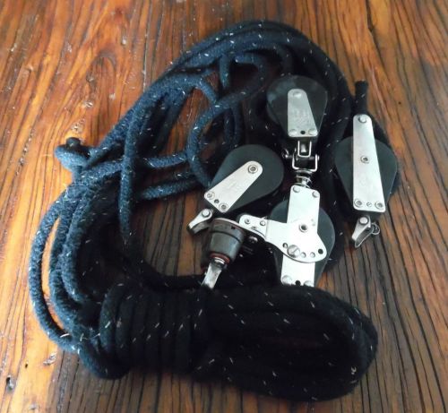 5:1 mainsheet setup hobie prindle nacra catamaran sailboat