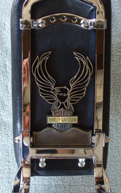 Sell Harley Davidson Detachable Sideplates, Sissy Bar Upright, Pad