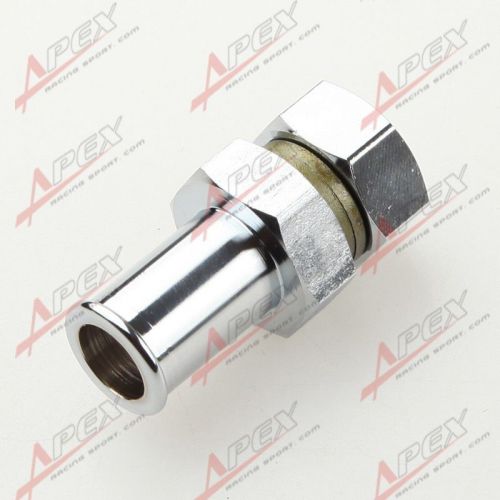 Turbo oil pan return drain plug adapter bung fitting bolt on 5/8" hose no weld